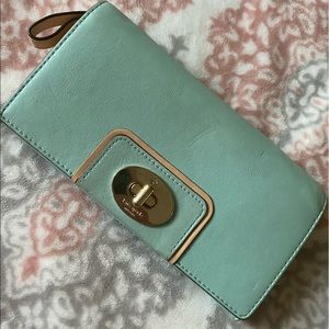 Tiffany blue Kate spade wallet
